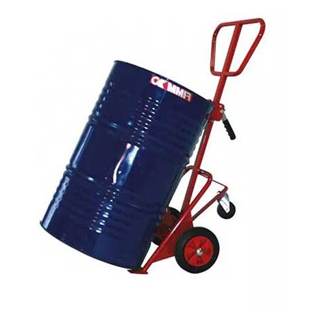Diable universel pour fûts 220 litres - Roues pneumatiques - 840005689