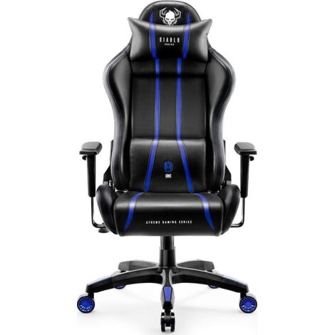 Diablo-Chairs Diablo X-One 2.0 chaise gaming noir et bleu