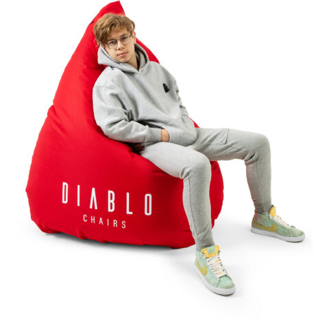 DIABLO Gaming-Pouf rot