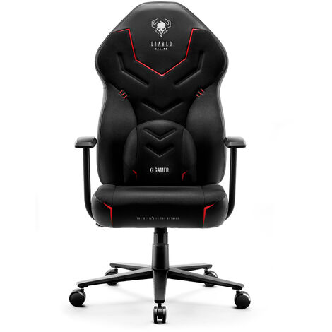 Diablo X-Gamer 2.0 Gaming Stuhl Computerstuhl ergonomischer Bürostuhl Gamer Chair Schreibtischstuhl