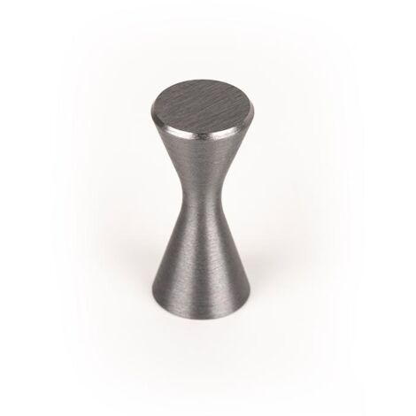 Diabolo - Pomo 14x31Mm L30 Negro Cepillado
