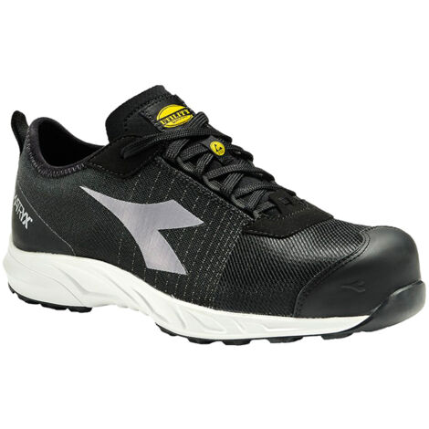 Diadora Fly Litebase Matryx Low S3 HRO SRC ESD Sicherheitsschuhe - 48 EU - Negro