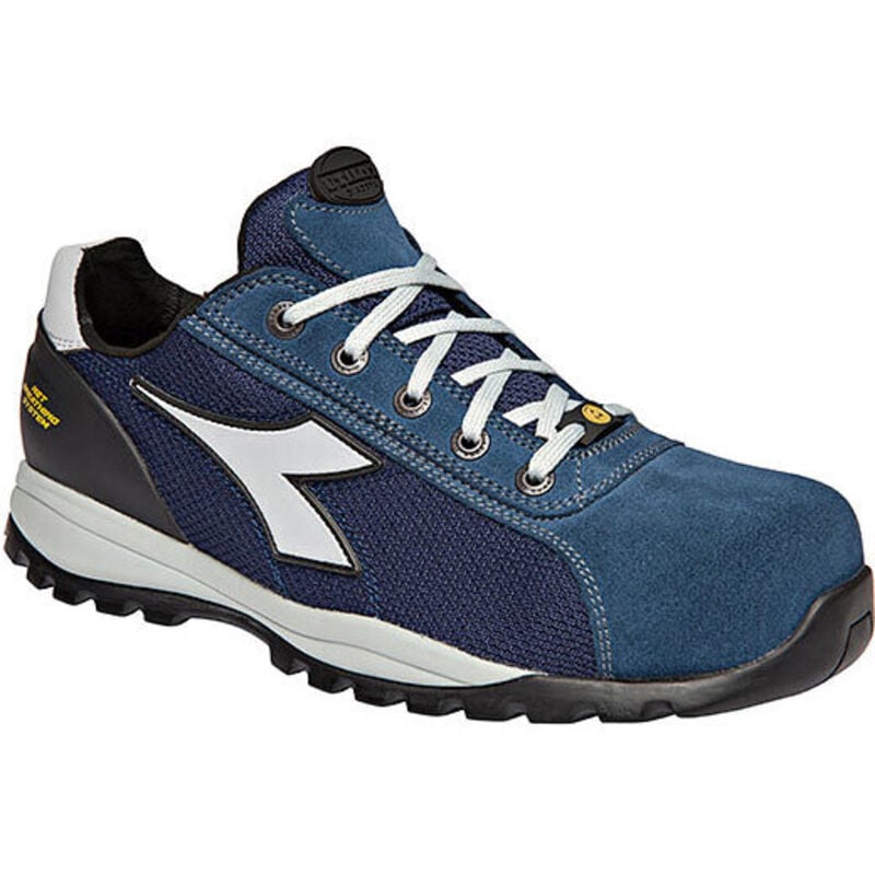 Image of Chaussures de securite Diadora basse bleu cosmos S1P sra hro esd glove tech low -173530600140 45