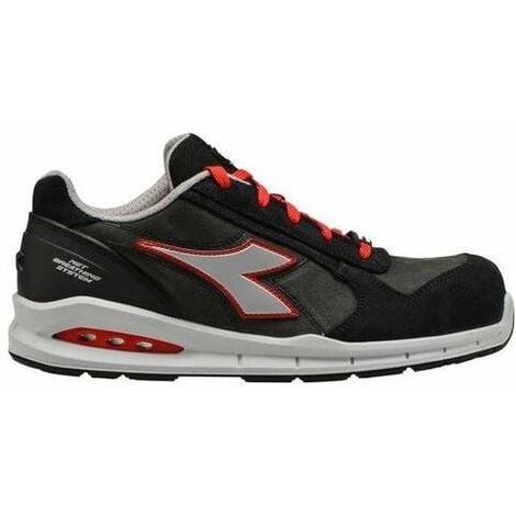 Scarpe Diadora Utility Run Net Airbox Basse S3, misura: 45 Nero (C0200)