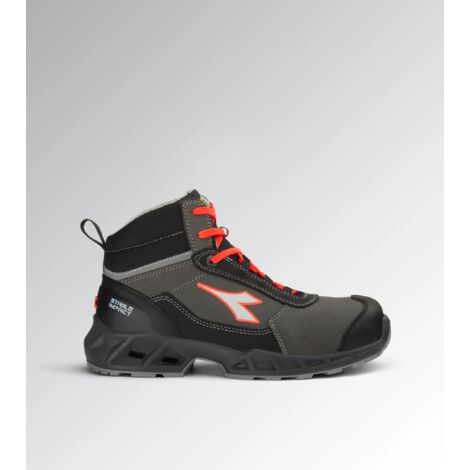 Diadora Shark Stable Impact Leather Mid S3 SRC ESD-Arbeitsschuhe - 45 EU