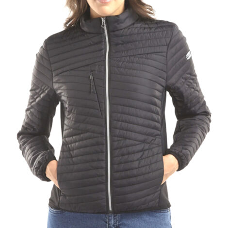 Diadora Utility - GIACCA - LIGHT PADDED JACKET ATHENA L - Black