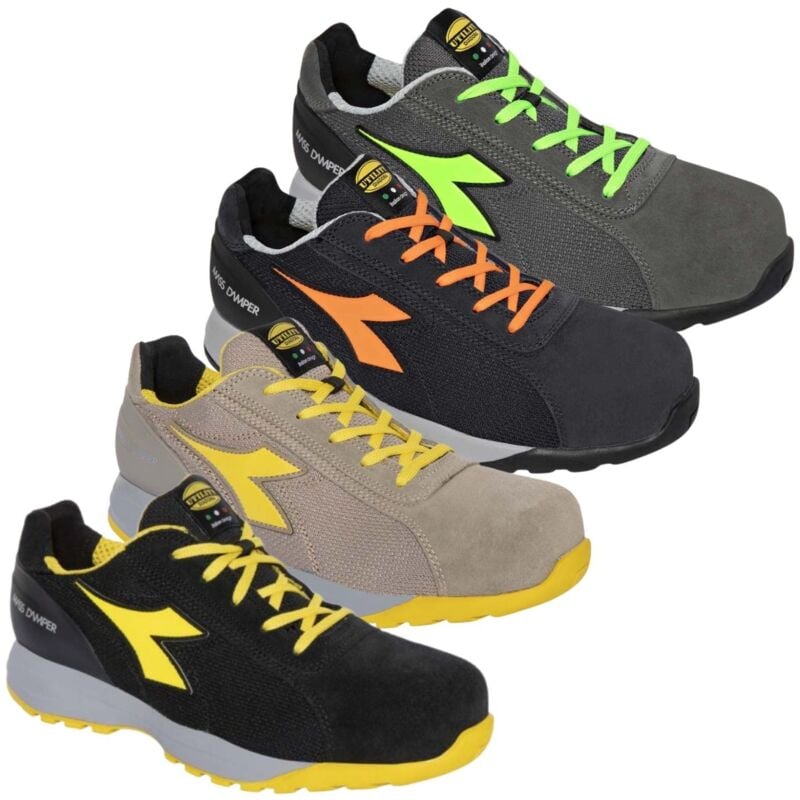 Image of Diadora - Scarpe Utility Glove mds Text Low S1P Nero (80013) 44