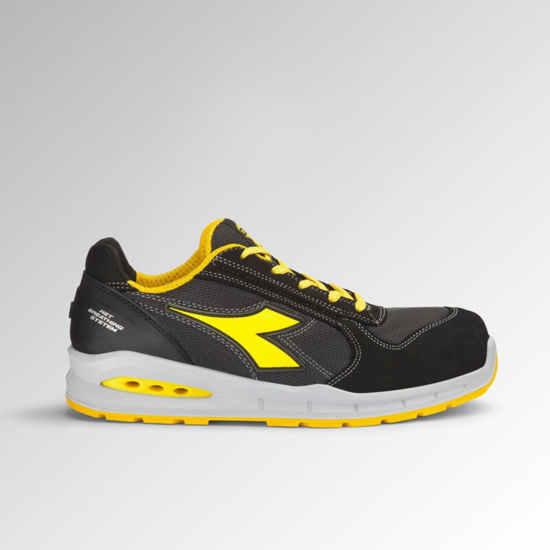 Chaussure de securité basse Diadora run net ab low S1PS fo sr pointure 42 noir/anthracite