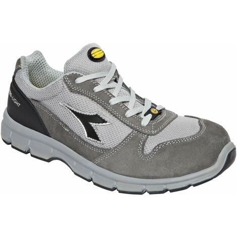 Scarpe Antinfortunistiche Diadora Run Textile Low S1P SRC ESD Grigio Castello-Grigio Alluminio - 701.175305 - size 45000000