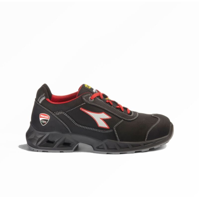 Chaussures de sécurité basses ducati shark engine S3S fo sr sc esd - Noir/Rouge 43
