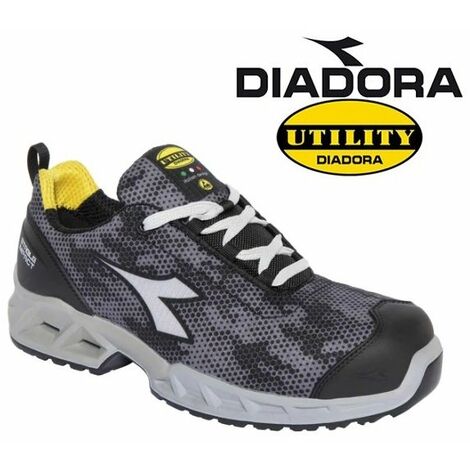 Scarpe antinfortunistiche Diadora Run II Textile ESD LOW S1P SRC - 35 - Blu