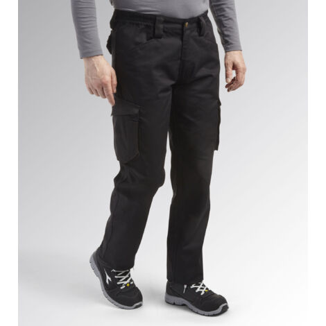 Pantalon de travail STAFF CARGO – Taille M – Polyester et coton – Détails réfléchissants pour visibilité – Triple couture pour durabilité – CSB