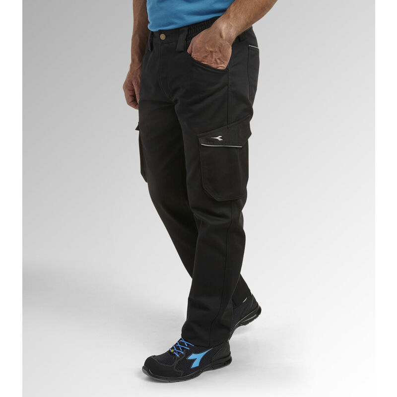 Diadora - Pantalon de travail d'hiver staff cargo - Noir m - fr (40/42)