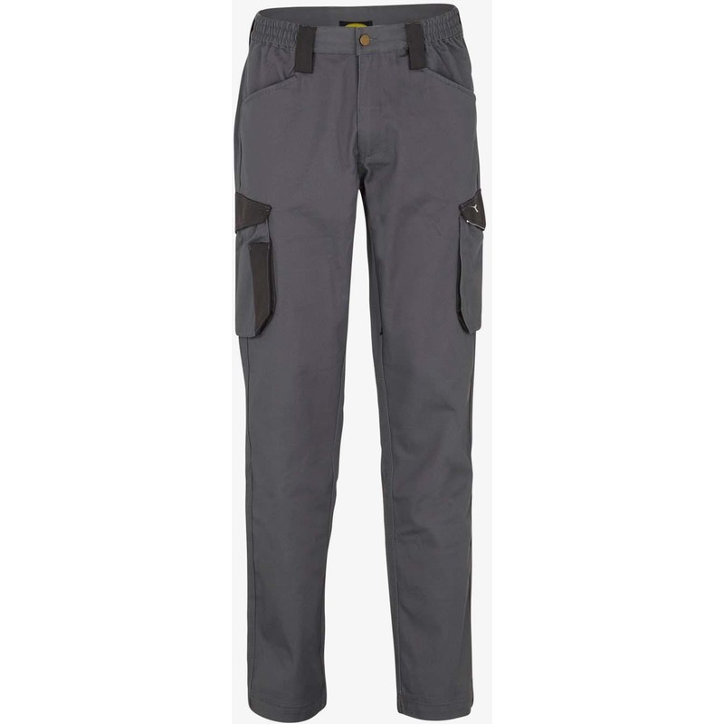 pantalon de travail diadora d'hiver gris staff winter iso - 171659750700 l - gris clair/gris foncé