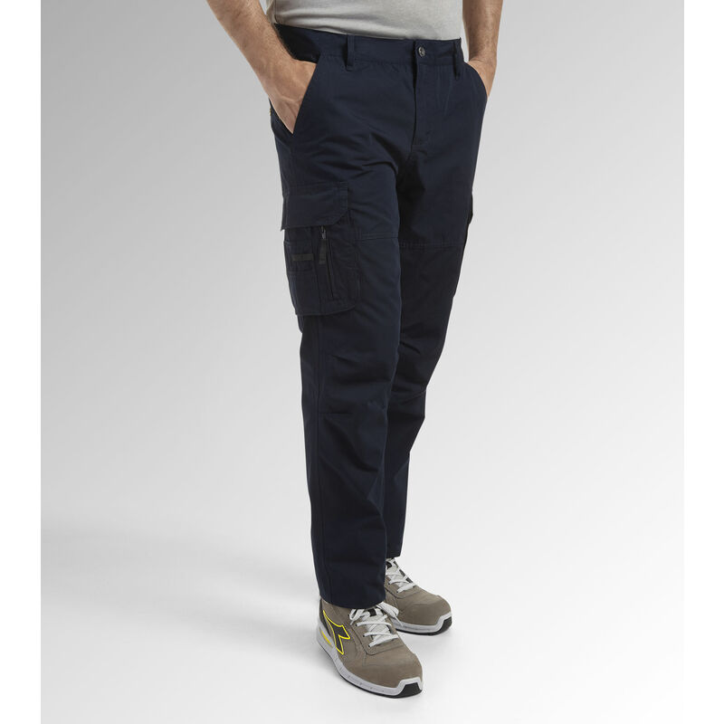 Diadora - Pantalon de travail d'été win cargo - Bleu Marine xl - fr (46/48)