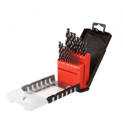 DIAGER HSS G3 Meralbohrer-Set - 19 Teile - Ø von 1mm bis 10mm - 705D