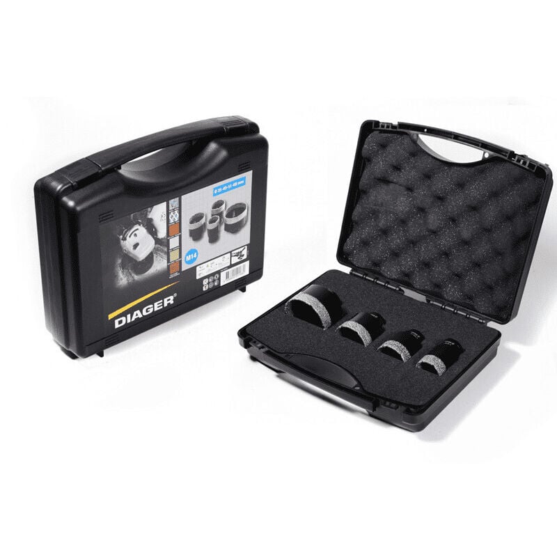 Diager - Malette scie trépan diamanté - 4400A