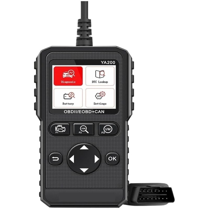 Diagnostic des pannes de voiture, Outil de diagnostic professionnel automobile DTC Lookup Lecteur de codes de système de moteur automatique Scanner