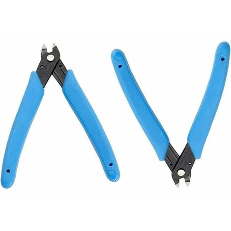 5 Pack Cr-v Wire Flush Cutters, Soft Wire Side Cutters For Jewelry