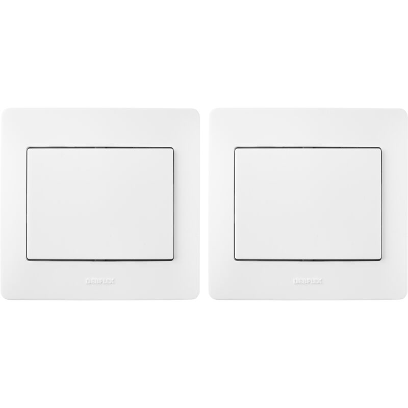 DIAM2 kit va et vient sans fil blanc - 739280 - Debflex