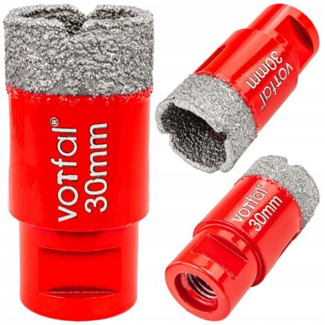 Diamant-Bohrkrone 30 mm M14 Grès Fliesen Stein Glasur