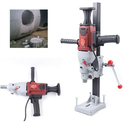 Diamant Diamantbohrer Nass Trockenbohrmaschine Bis Bohrer Wandbohrer Armé 2200W 180Mm Diamant Halter Durchmesser Bohrgerät Bohren Löcher Bohren Beton Baustelle Bauen Kernbohrer