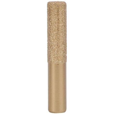 Diamant-Fräser mit geradem Schaft, goldgelötet, für Quarzstein und Marmor, Fugenmesser, 12,7 x 13,5 x 75 mm