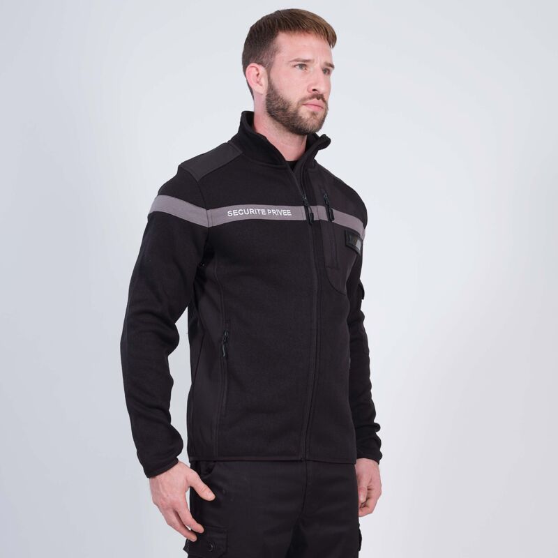DIAMANT GILET SÉCURITÉ PRIVÉE 8622 Noir S