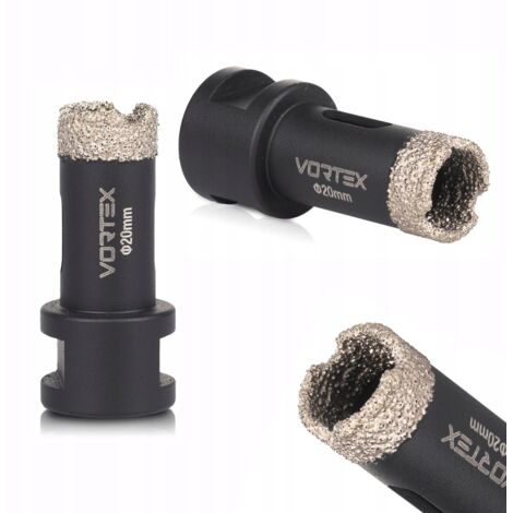 Diamant-Kernbohrer 20mm Bohrer Vortex M14 Grès