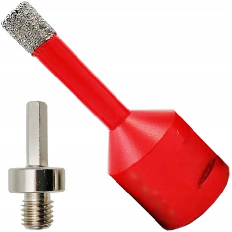 Diamant-Kernbohrer 8 mm für Grès-Keramik Schleifer M14