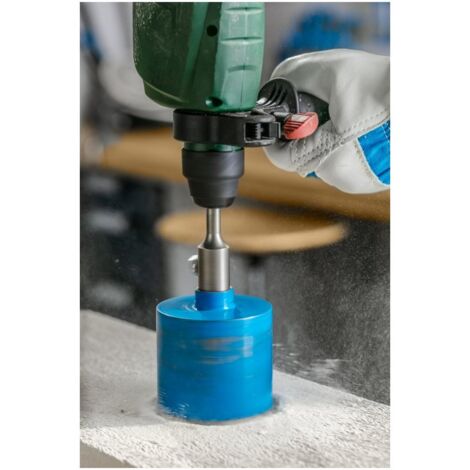 Diamant-Lochsäge Hogert ht6d476 Turbo Segmente laser-geschweißt
