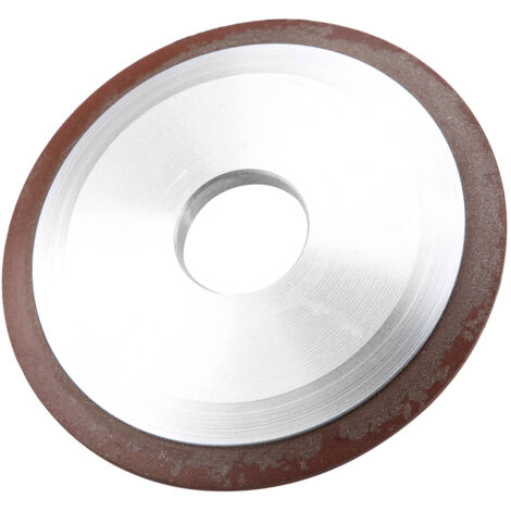 Diamant-Schleifscheibe aus Kunstharz für Wolframstahl- und Legierungsklingen, 125 x 10 x 32 x 8 mm, langlebiges Schleifmittel