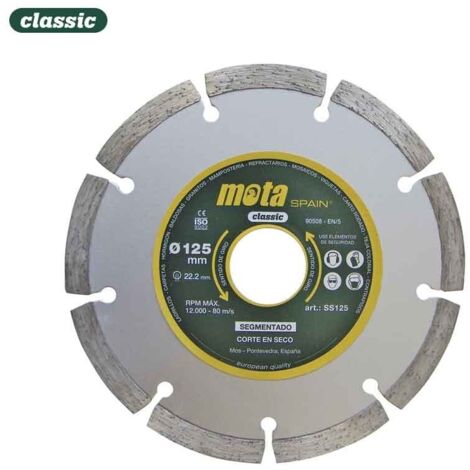 Diamant-Segment-Scheibe Laser ø115mm Clp18 Ss115 Mota