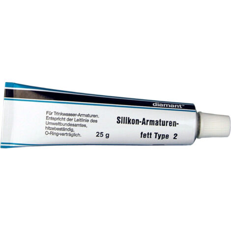 diamant Silikonfett Type2 Trinkwasserarm. 25g Tube