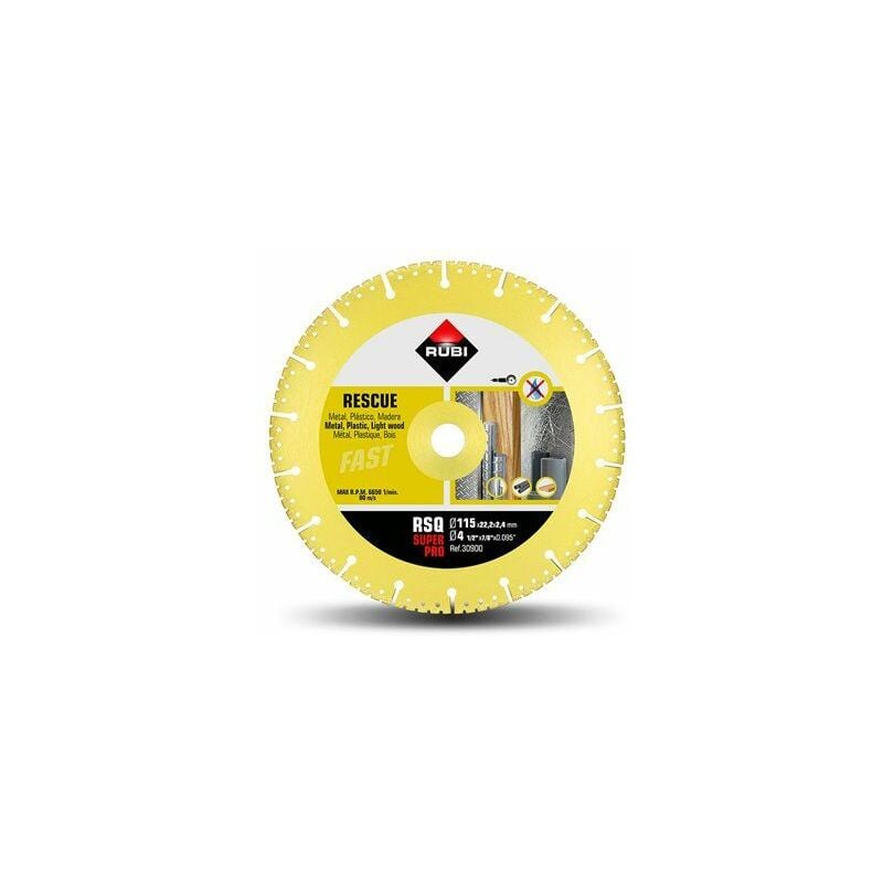 Image of Rubi - Diamantschleifscheibe rsq 115 superpro r30900