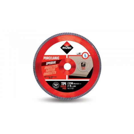 Diamant-Trennscheibe 230x25,4mm Rubi TPI 230 SUPERPRO