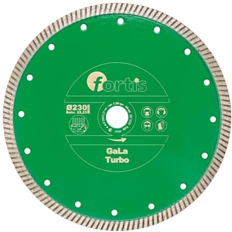 Diamant-Trennscheibe GaLa Turbo Ø 125 mm mit Turbosegment 10 mm Bohrung 22,2 mm