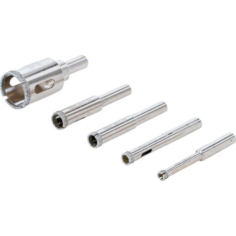 Diamantbohrer bgs technic diamond core drill bit set 5 Stück 6,3mm