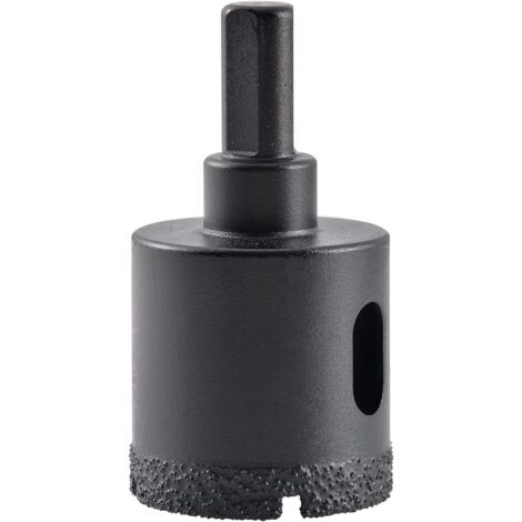 Diamantbohrer für gelötete Kernlochsäge 25 mm, Hohllochschneider für Glas, Porzellan, Fliesen, Marmor, Keramik, Granit