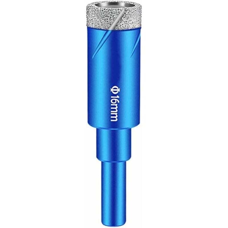 Image of Diamantbohrer, Lochsägenbohrer für Keramik, Glas, Marmor, Fliesen, Steinzeug (16 mm)