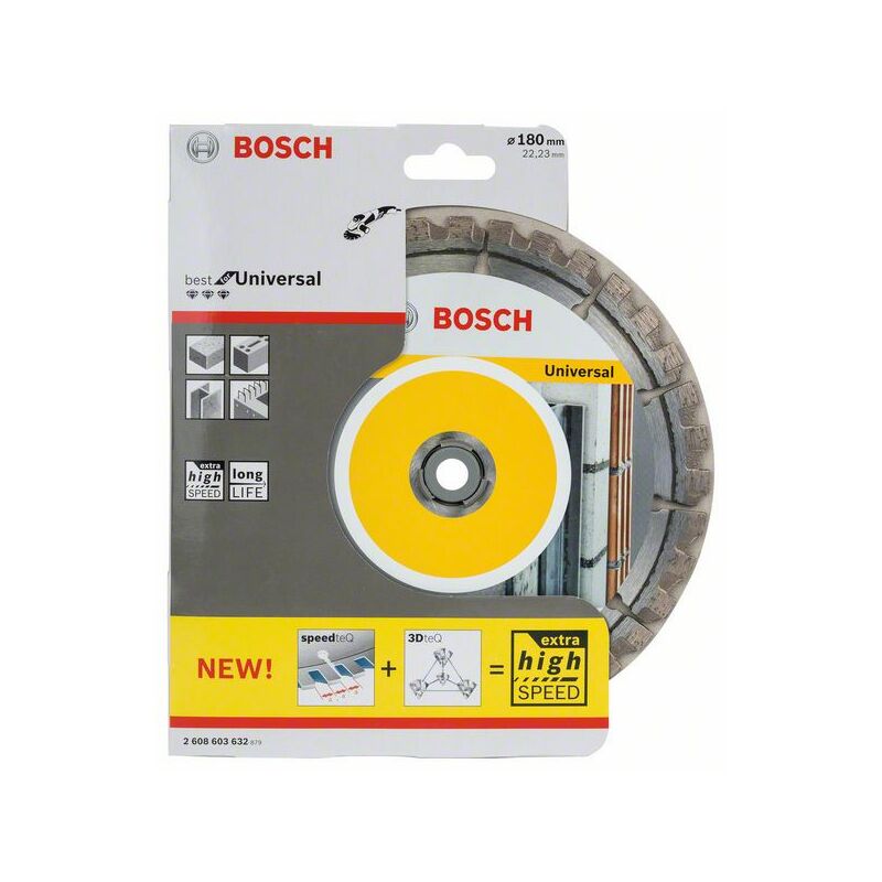 

BOSCH 2608603632 Disco corte diamante Best Universal 180 x 22,23 x 2,4 x 12