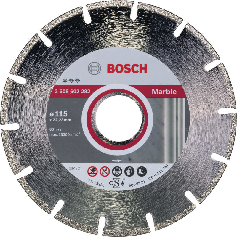 

BOSCH 2608602282 Disco tronzador diamante Standard Marble 115x22,23x2,2x3