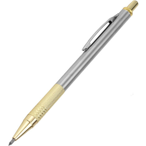 Diamantgravurstift für Glas und Metall, Glasschneid- und Gravierwerkzeug (Gold)