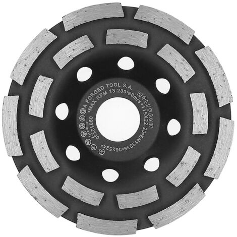 Diamantscheibe 115 mm Doppelsegmentkrone