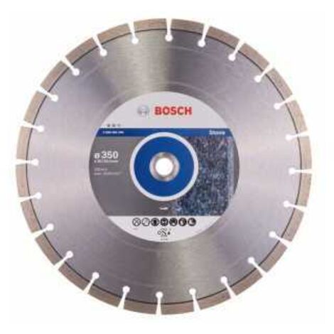 Diamantscheibe Bosch expert for stone 350 mm segmentiert Löcher