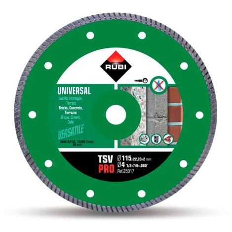 Diamantscheibe tsv 115 pro 25917 rubi