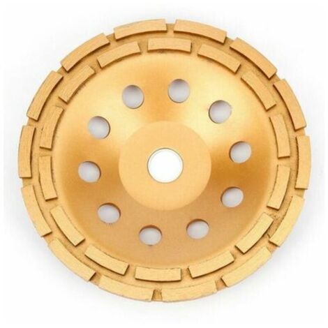 Diamantschleifscheibe 230 x 22,2 mm – Turbo-Diamant-Topfschleifscheibe für Beton, Granit, Stein, 1260 g