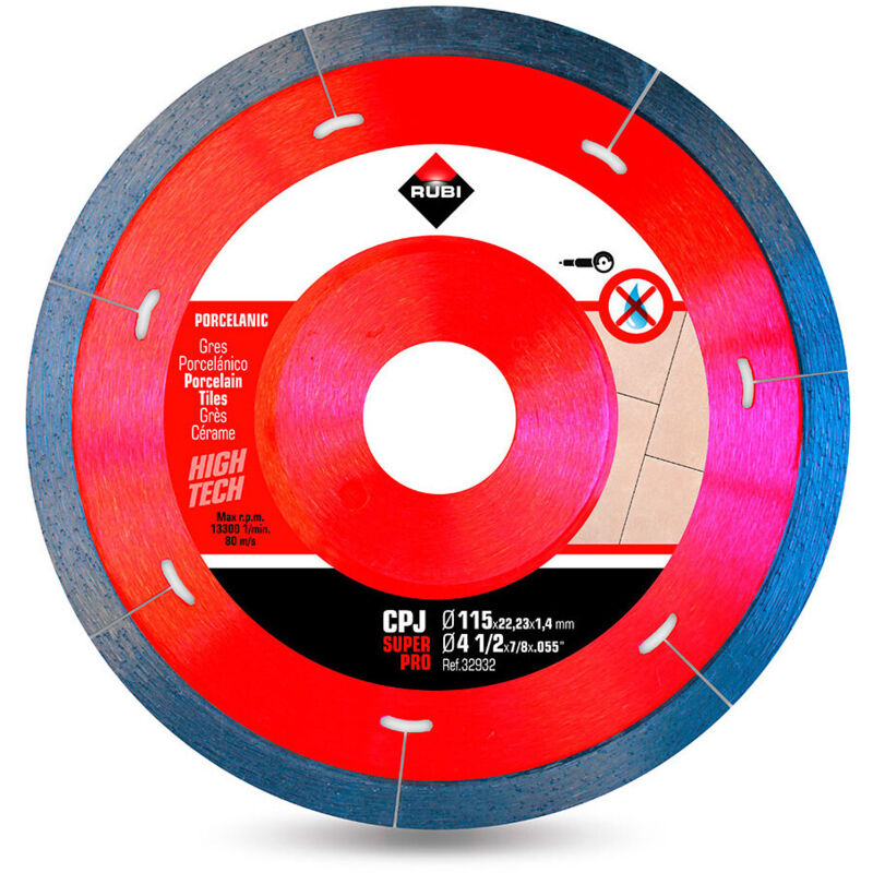 Rubi - Diamantschleifscheibe Cpj 115 Superpro R32932
