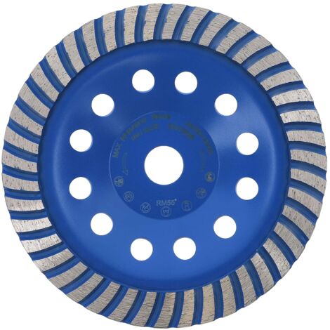 Diamantschleiftopf 180 mm x 22,2 mm fächerförmig Profiqualität für Beton, Naturstein, Mauerwerk, Estrich, Universal-Schleifteller