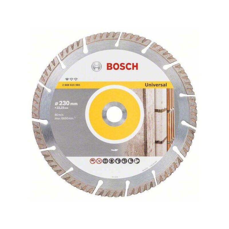 Professional dia-ts 230x22,23 Stnd. f. Univ.Speed (2608615065) - Bosch